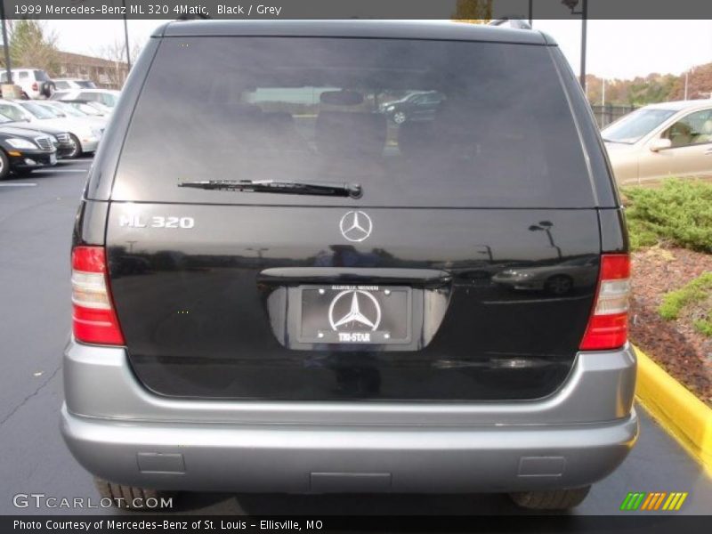 Black / Grey 1999 Mercedes-Benz ML 320 4Matic