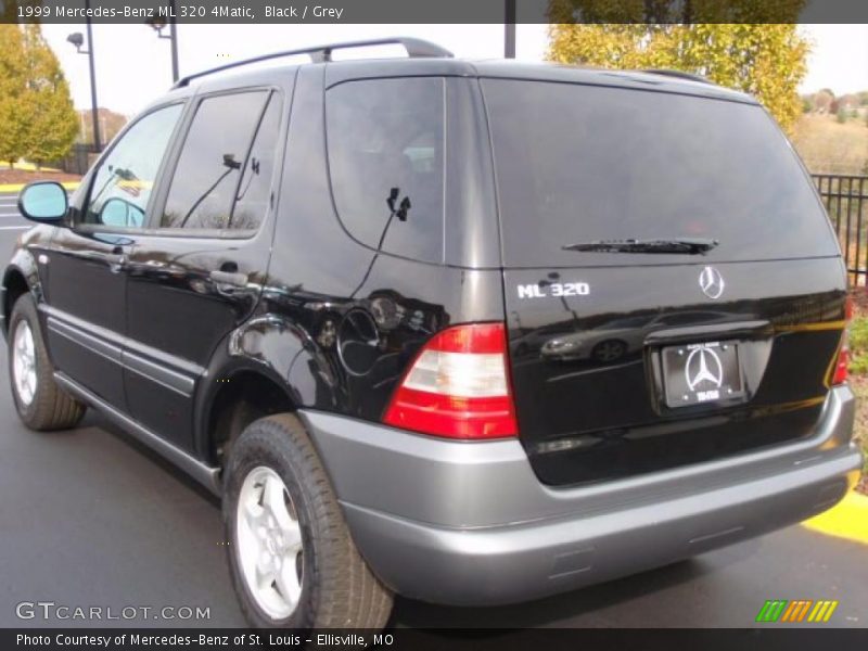 Black / Grey 1999 Mercedes-Benz ML 320 4Matic