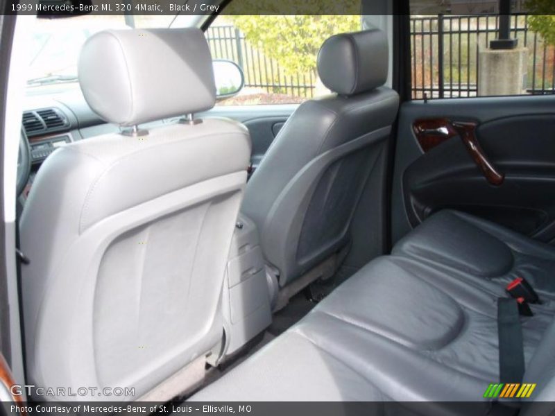 Black / Grey 1999 Mercedes-Benz ML 320 4Matic