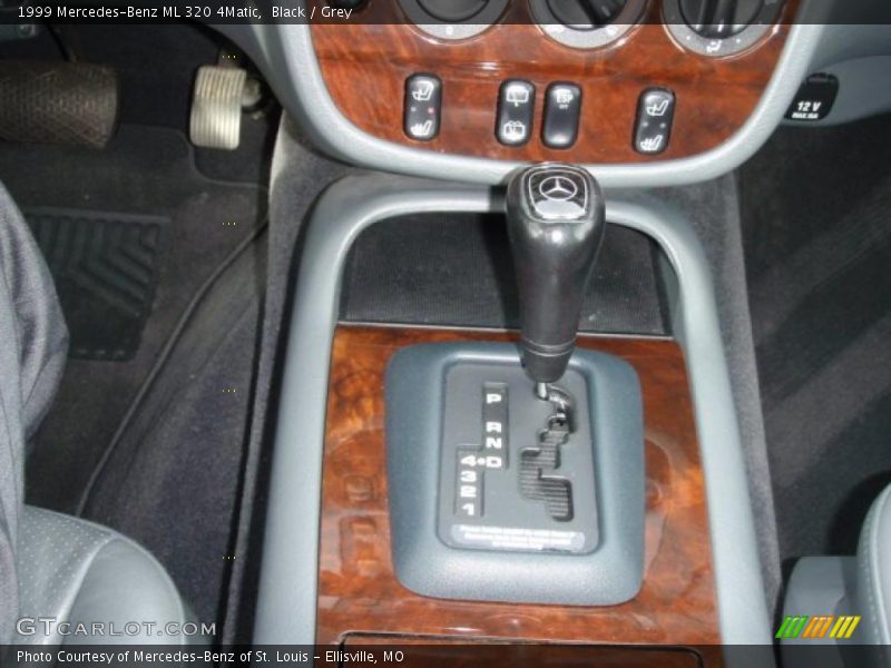Black / Grey 1999 Mercedes-Benz ML 320 4Matic
