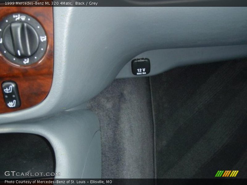 Black / Grey 1999 Mercedes-Benz ML 320 4Matic
