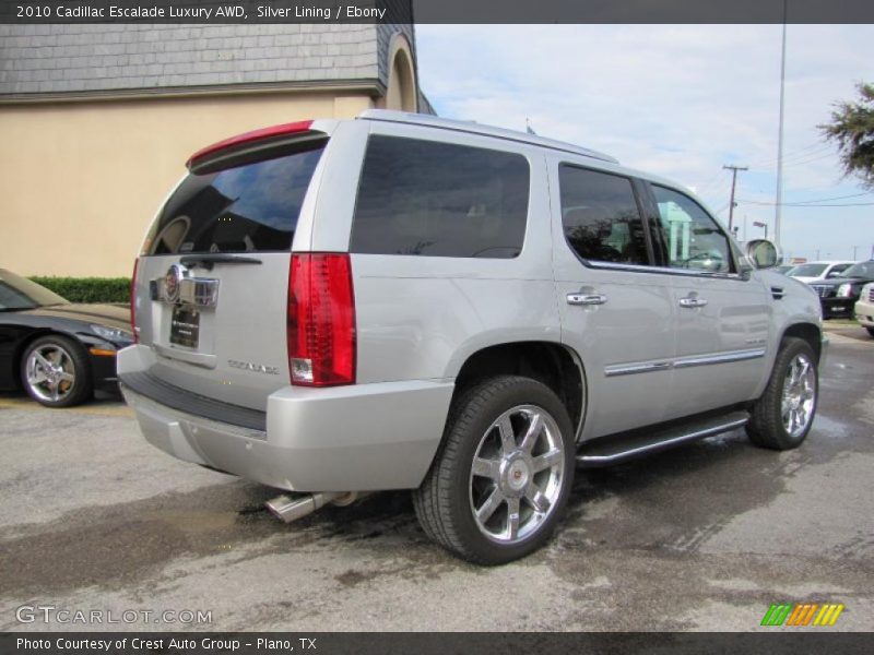 Silver Lining / Ebony 2010 Cadillac Escalade Luxury AWD