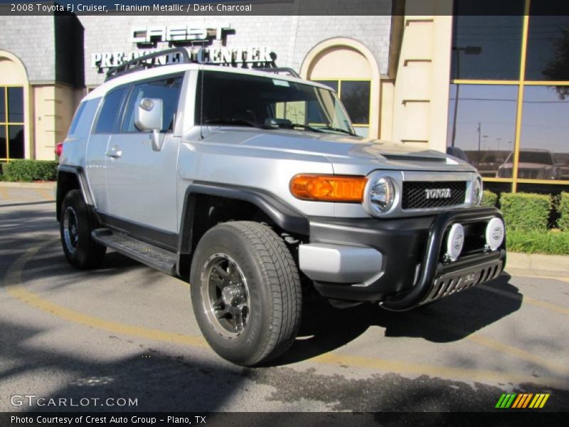 Titanium Metallic / Dark Charcoal 2008 Toyota FJ Cruiser