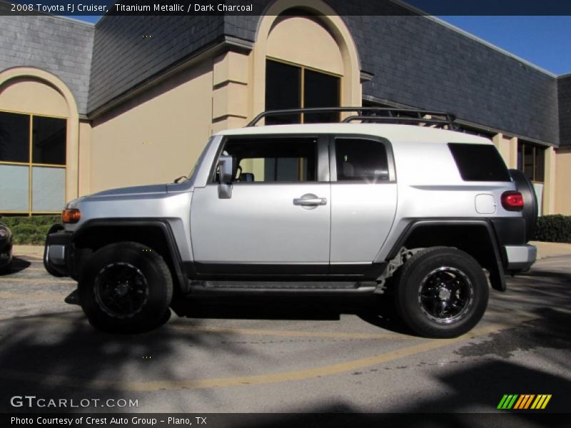 Titanium Metallic / Dark Charcoal 2008 Toyota FJ Cruiser