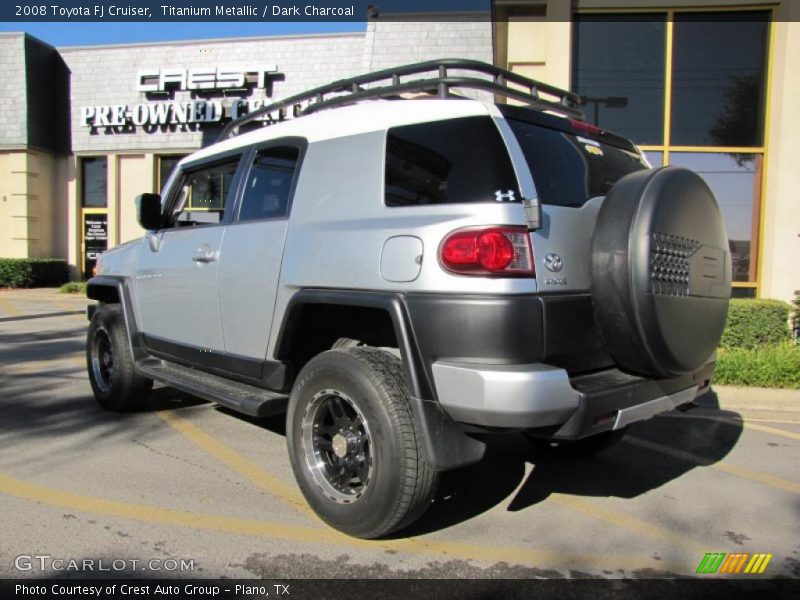 Titanium Metallic / Dark Charcoal 2008 Toyota FJ Cruiser