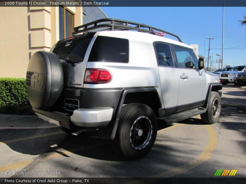 Titanium Metallic / Dark Charcoal 2008 Toyota FJ Cruiser