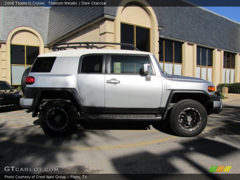 Titanium Metallic / Dark Charcoal 2008 Toyota FJ Cruiser