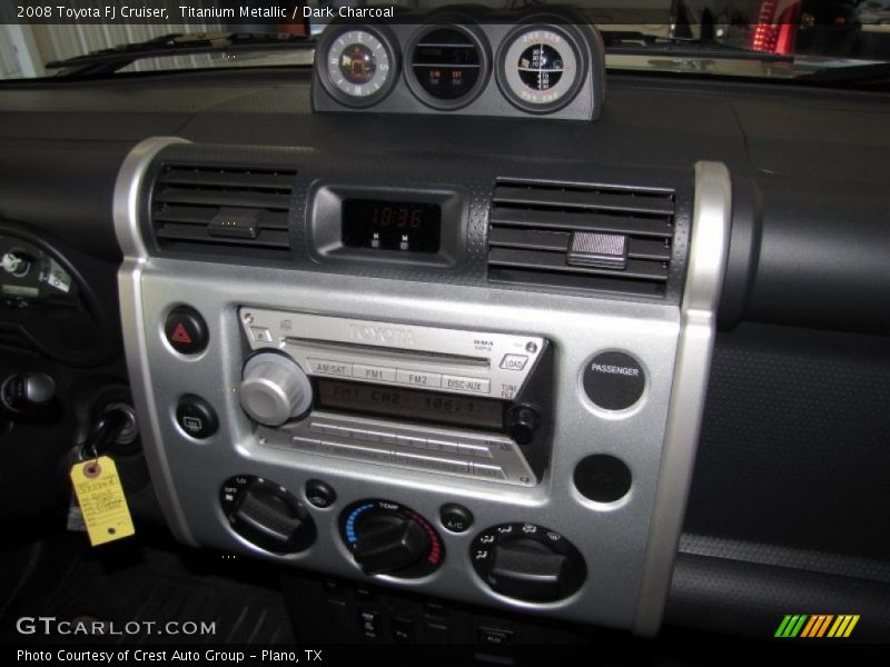 Controls of 2008 FJ Cruiser 