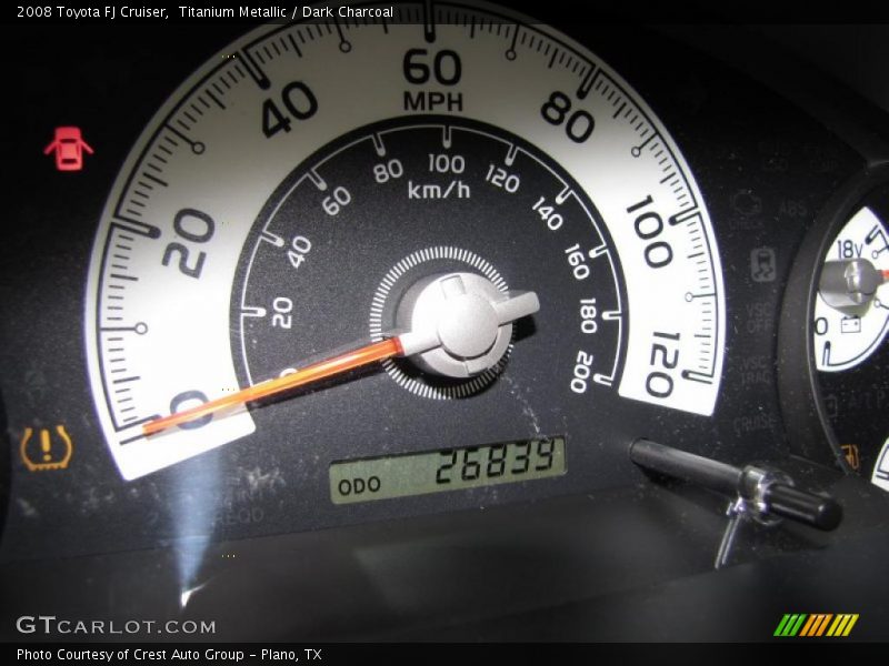 Titanium Metallic / Dark Charcoal 2008 Toyota FJ Cruiser