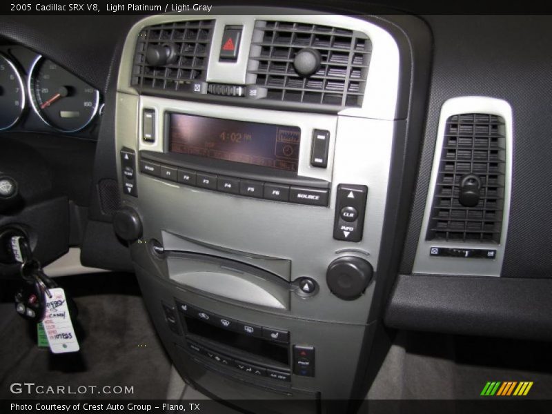 Controls of 2005 SRX V8