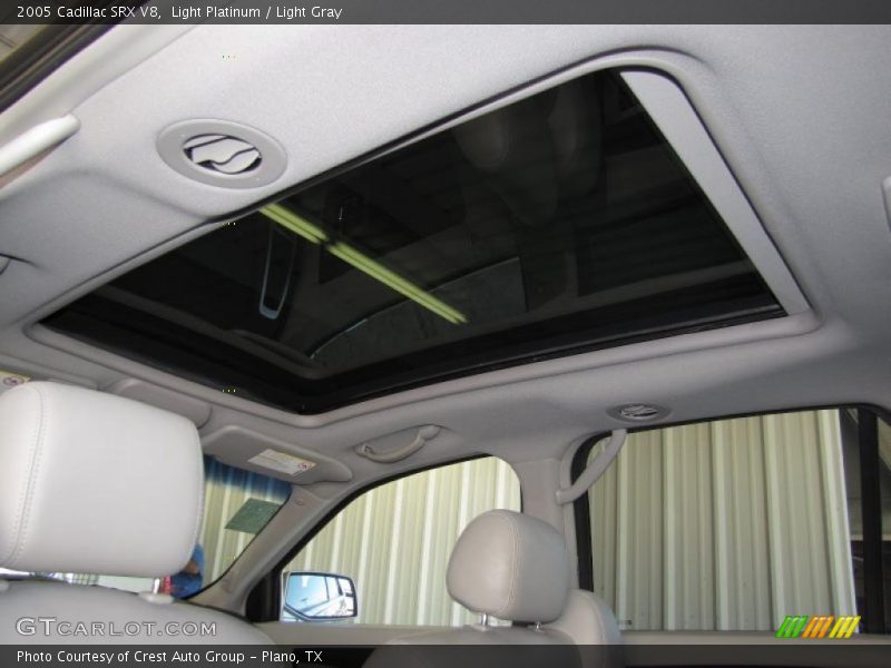 Sunroof of 2005 SRX V8
