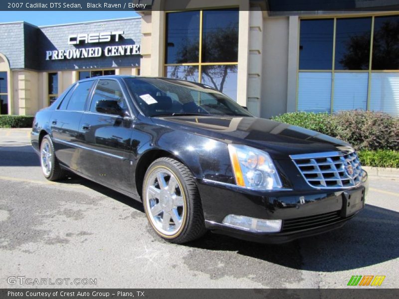 Black Raven / Ebony 2007 Cadillac DTS Sedan