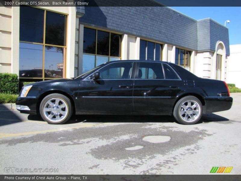 Black Raven / Ebony 2007 Cadillac DTS Sedan
