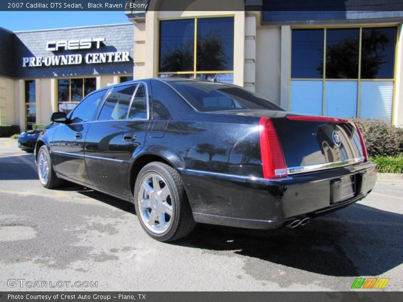 Black Raven / Ebony 2007 Cadillac DTS Sedan