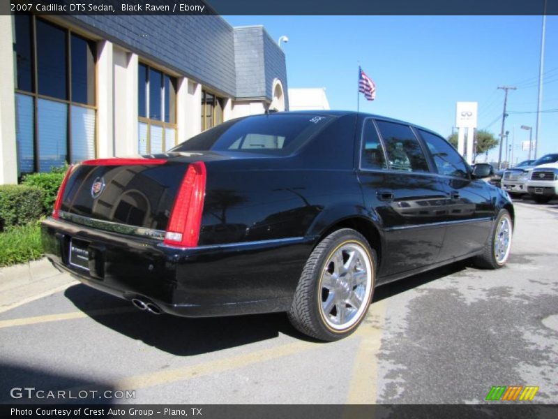 Black Raven / Ebony 2007 Cadillac DTS Sedan