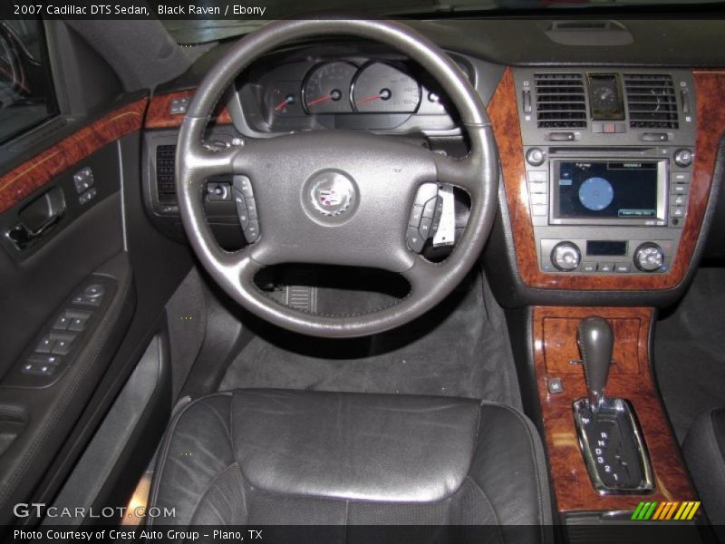 Black Raven / Ebony 2007 Cadillac DTS Sedan