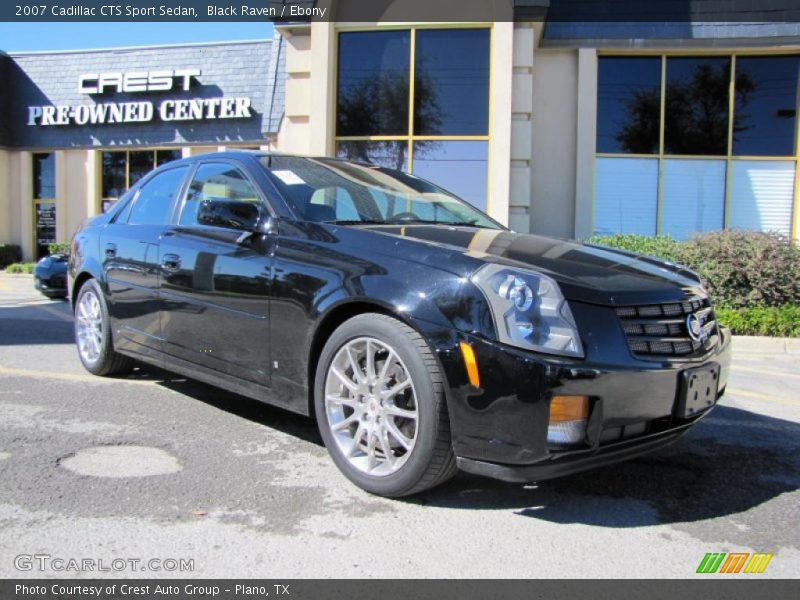 Black Raven / Ebony 2007 Cadillac CTS Sport Sedan