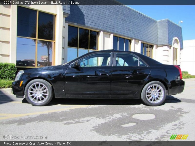 Black Raven / Ebony 2007 Cadillac CTS Sport Sedan