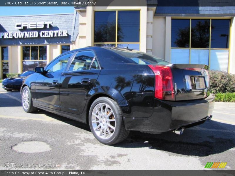 Black Raven / Ebony 2007 Cadillac CTS Sport Sedan