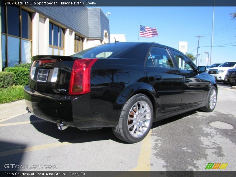 Black Raven / Ebony 2007 Cadillac CTS Sport Sedan
