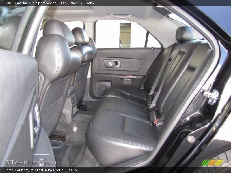 Black Raven / Ebony 2007 Cadillac CTS Sport Sedan