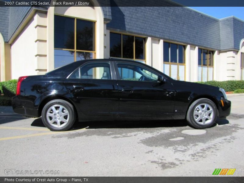 Black Raven / Ebony 2007 Cadillac CTS Sedan