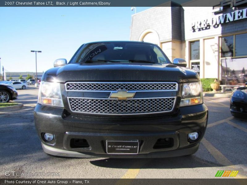 Black / Light Cashmere/Ebony 2007 Chevrolet Tahoe LTZ