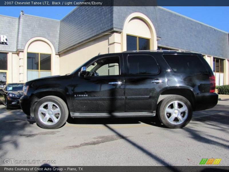 Black / Light Cashmere/Ebony 2007 Chevrolet Tahoe LTZ
