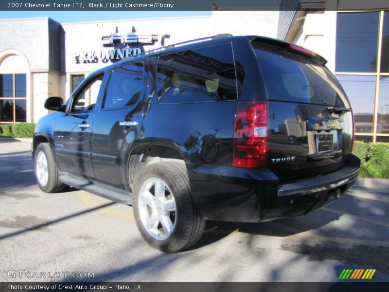Black / Light Cashmere/Ebony 2007 Chevrolet Tahoe LTZ
