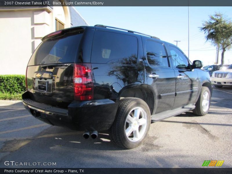 Black / Light Cashmere/Ebony 2007 Chevrolet Tahoe LTZ