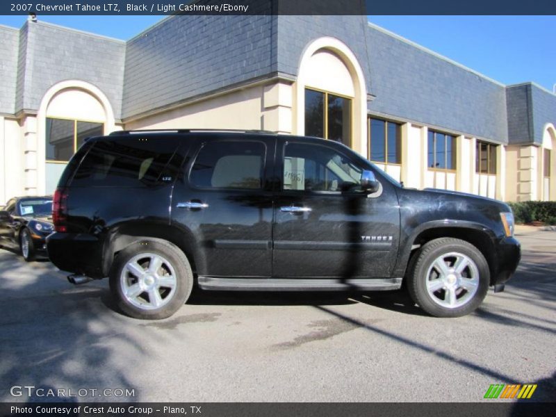 Black / Light Cashmere/Ebony 2007 Chevrolet Tahoe LTZ