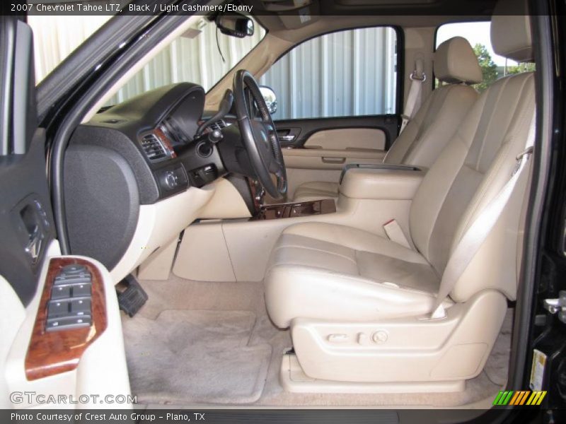 Black / Light Cashmere/Ebony 2007 Chevrolet Tahoe LTZ