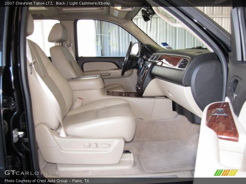Black / Light Cashmere/Ebony 2007 Chevrolet Tahoe LTZ