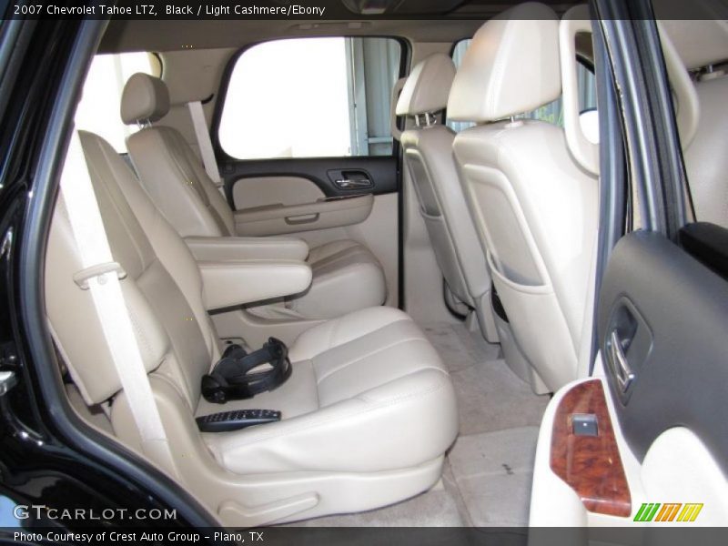 Black / Light Cashmere/Ebony 2007 Chevrolet Tahoe LTZ