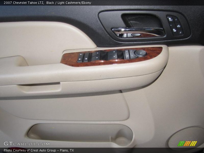 Black / Light Cashmere/Ebony 2007 Chevrolet Tahoe LTZ