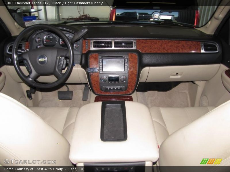 Black / Light Cashmere/Ebony 2007 Chevrolet Tahoe LTZ