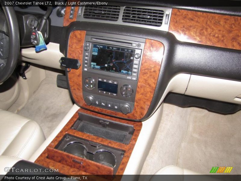 Black / Light Cashmere/Ebony 2007 Chevrolet Tahoe LTZ