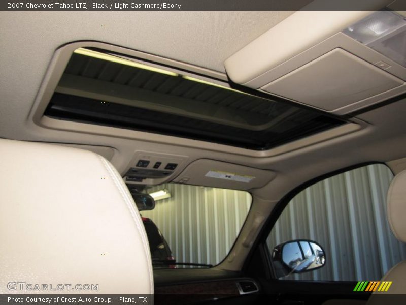 Black / Light Cashmere/Ebony 2007 Chevrolet Tahoe LTZ