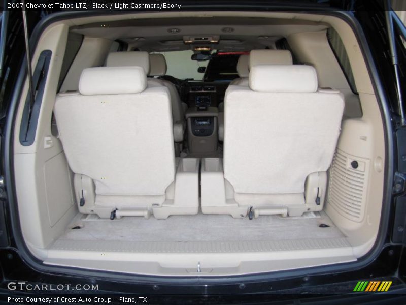 Black / Light Cashmere/Ebony 2007 Chevrolet Tahoe LTZ