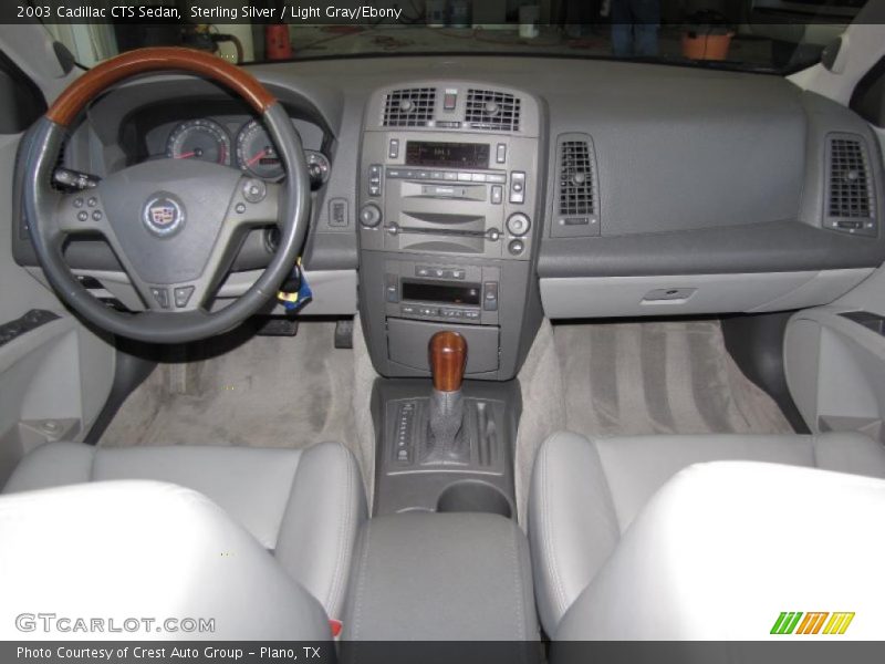 Sterling Silver / Light Gray/Ebony 2003 Cadillac CTS Sedan