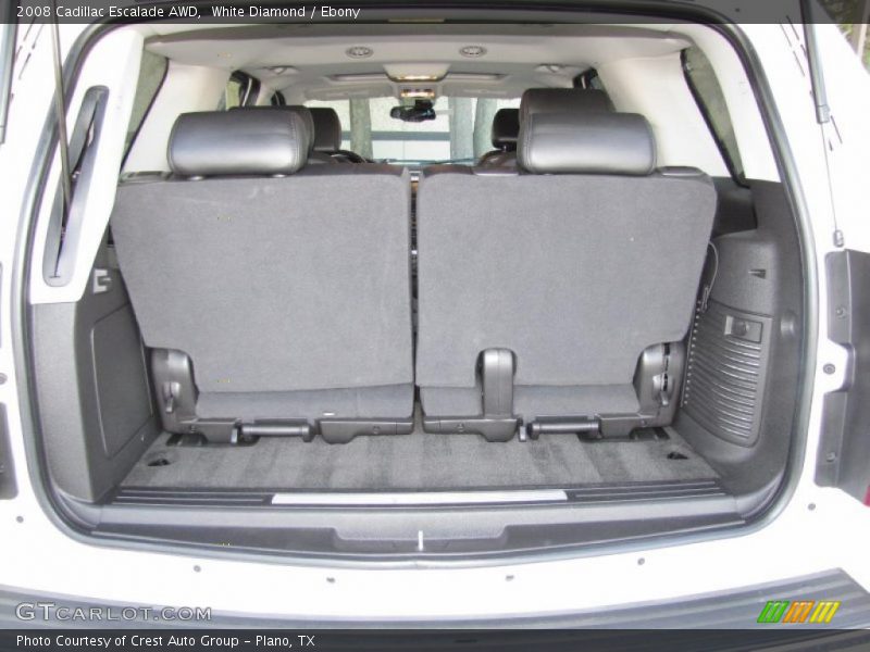White Diamond / Ebony 2008 Cadillac Escalade AWD