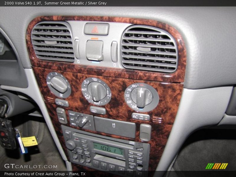 Controls of 2000 S40 1.9T