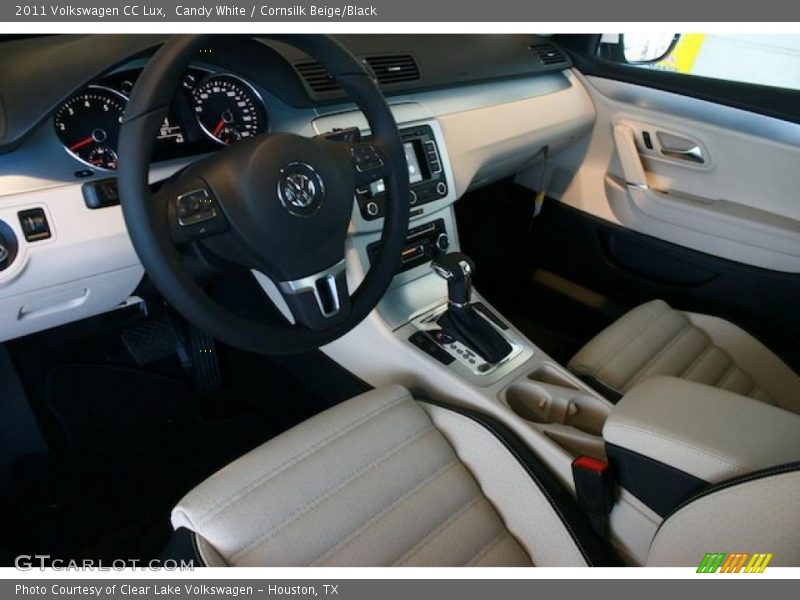 Cornsilk Beige/Black Interior - 2011 CC Lux 