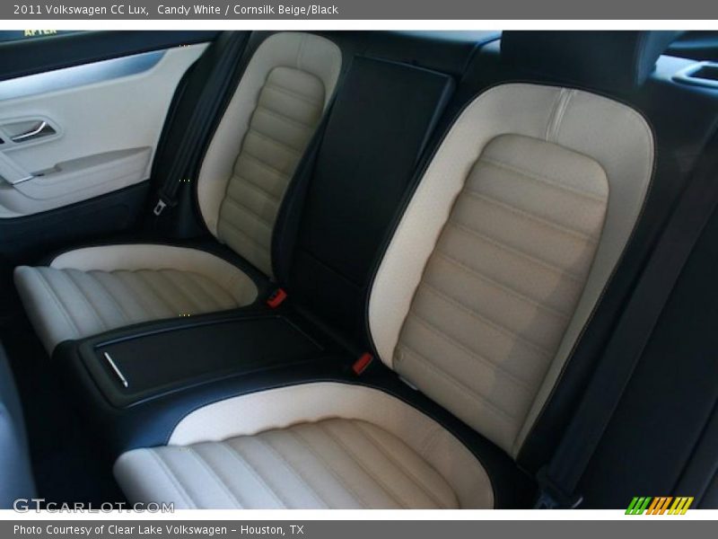  2011 CC Lux Cornsilk Beige/Black Interior