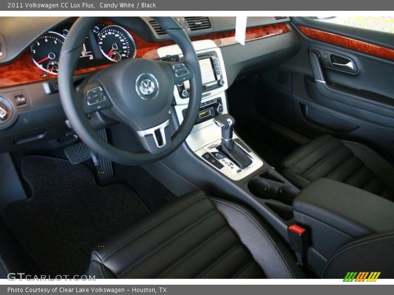 Black Interior - 2011 CC Lux Plus 
