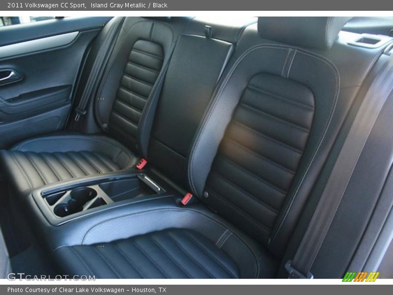 Island Gray Metallic / Black 2011 Volkswagen CC Sport