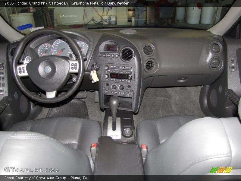 Dark Pewter Interior - 2005 Grand Prix GTP Sedan 