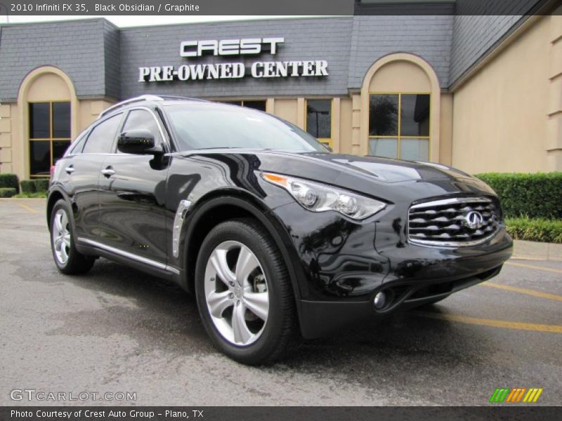 Black Obsidian / Graphite 2010 Infiniti FX 35