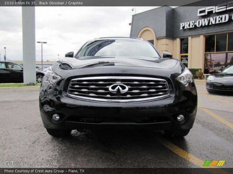 Black Obsidian / Graphite 2010 Infiniti FX 35