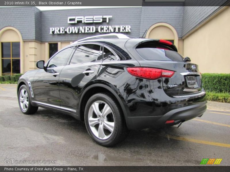 Black Obsidian / Graphite 2010 Infiniti FX 35